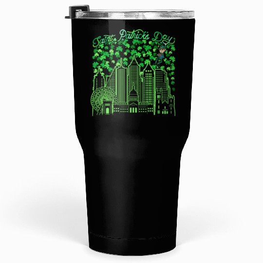 Saint Patrick's Day Atlanta Georgia Tumblers 30 Oz