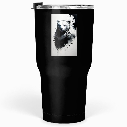 Bear Elegance: Elevate Your Style with Wilderness Tumblers 30 Oz