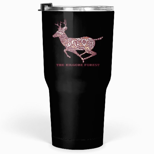 Deer - Maroon Tumblers 30 Oz
