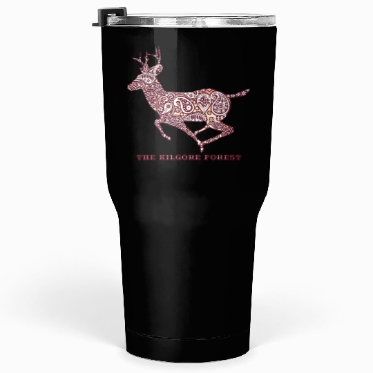 Deer - Maroon Tumblers 30 Oz
