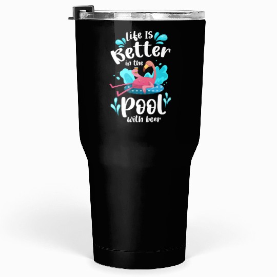 Pool Pool Party Relaxation Cool Tumblers 30 Oz