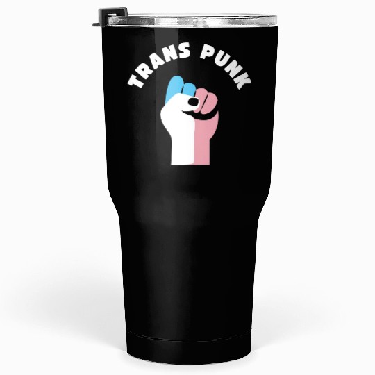 Trans Punk Transgender Pride Tumblers 30 Oz