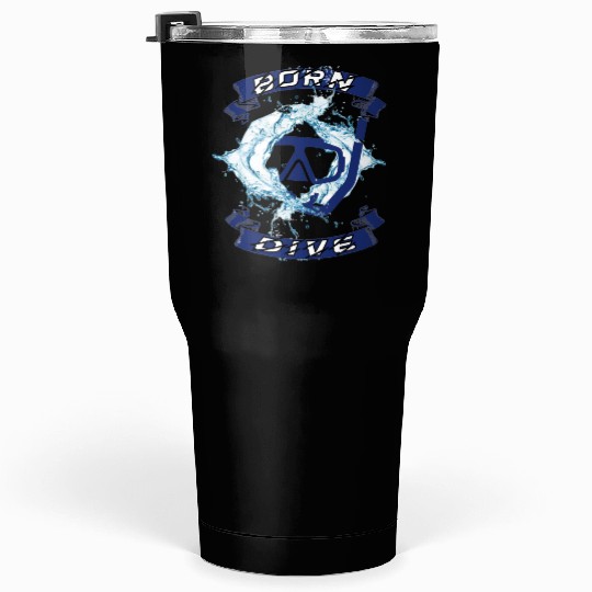 BORN DIVE WHITE Tumblers 30 Oz