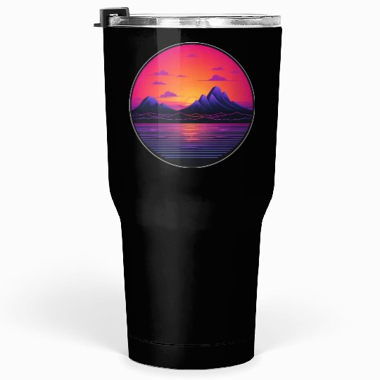 Vaporwave Tumblers 30 Oz