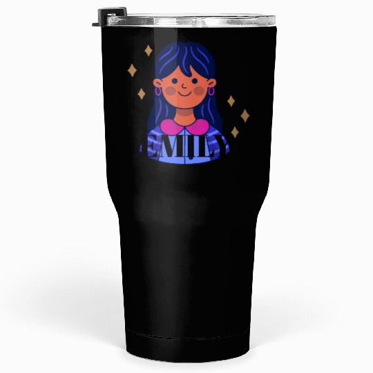 emily name Tumblers 30 Oz