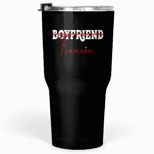 Couple Engagement Engaged Men Funny Fiancee Tumblers 30 Oz