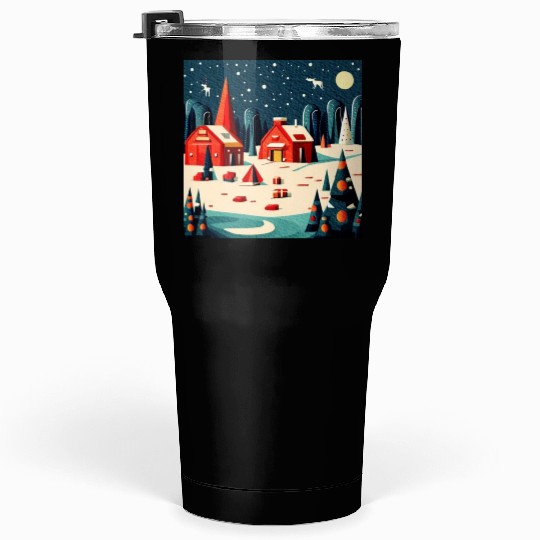 christmas festival 3 1 Tumblers 30 Oz
