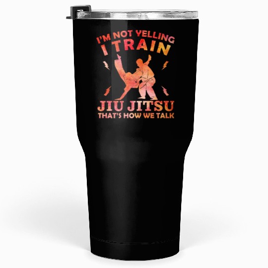 Brazilian Jiu Jitsu Trainer Martial Arts BJJ MMA Tumblers 30 Oz
