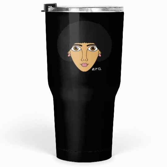ora character face Tumblers 30 Oz