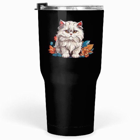 Persian Cat Tumblers 30 Oz