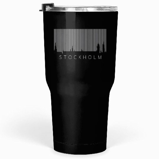 Stockholm Skyline Tumblers 30 Oz