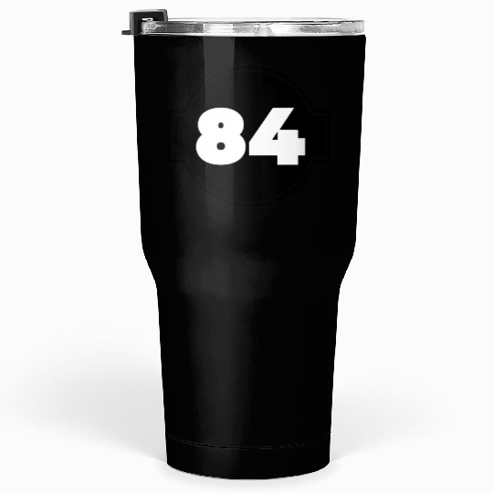 Congratulations 84 Years Old - Number Eighty-Four Tumblers 30 Oz