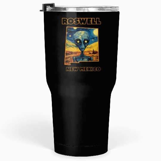 Roswell New Mexico - Alien Tumblers 30 Oz
