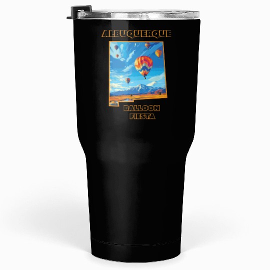 New Mexico Balloon Festival Tumblers 30 Oz