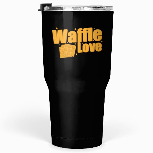 Waffle Love Snack Pastry Baker Tumblers 30 Oz