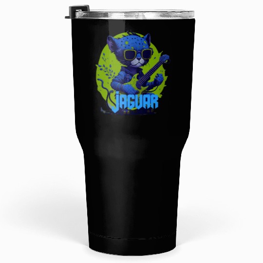 Baby Jaguar Guitar Tumblers 30 Oz