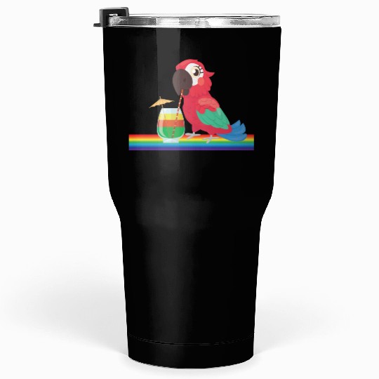parrot bird of jimmy buffett Tumblers 30 Oz