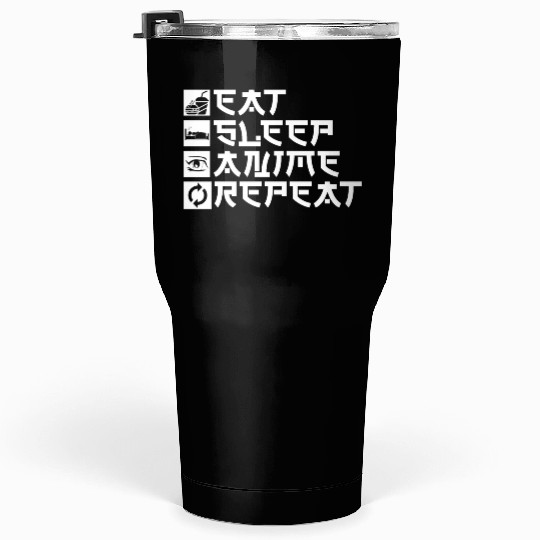 Anime Typography Tumblers 30 Oz Japanese Manga Tumblers 30 Oz