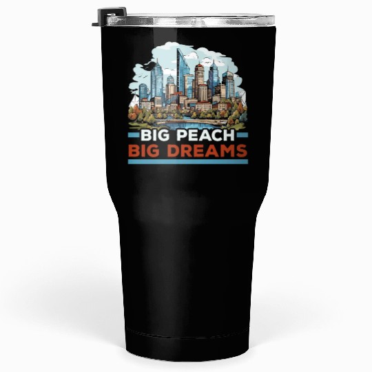 Atlanta City Georgia USA America United States Tumblers 30 Oz