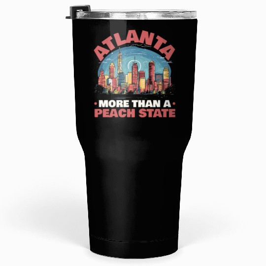 Atlanta City Georgia USA America United States Tumblers 30 Oz
