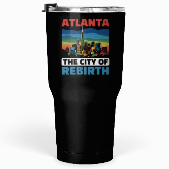 Atlanta City Georgia USA America United States Tumblers 30 Oz