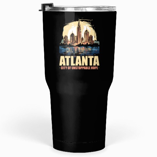 Atlanta City Georgia USA America United States Tumblers 30 Oz