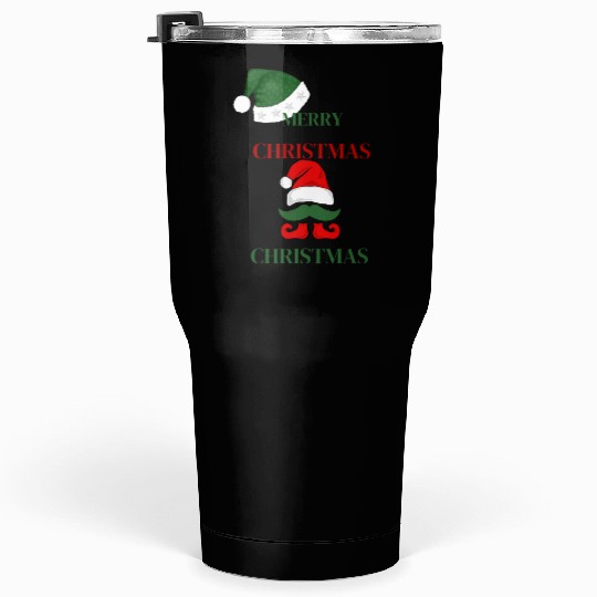 Elf Merry Christmas Tumblers 30 Oz