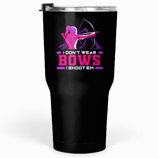 Womens Archery Girl for Woman Archer Bow and Tumblers 30 Oz