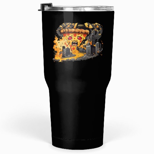 Angry Pizza Tumblers 30 Oz