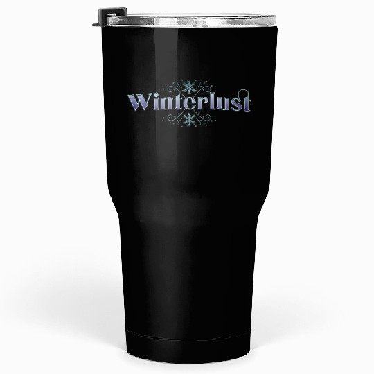 Winterlust Purple Tumblers 30 Oz