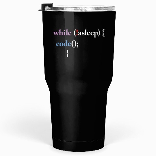 Programming Code Computer Science Funny Programmer Tumblers 30 Oz