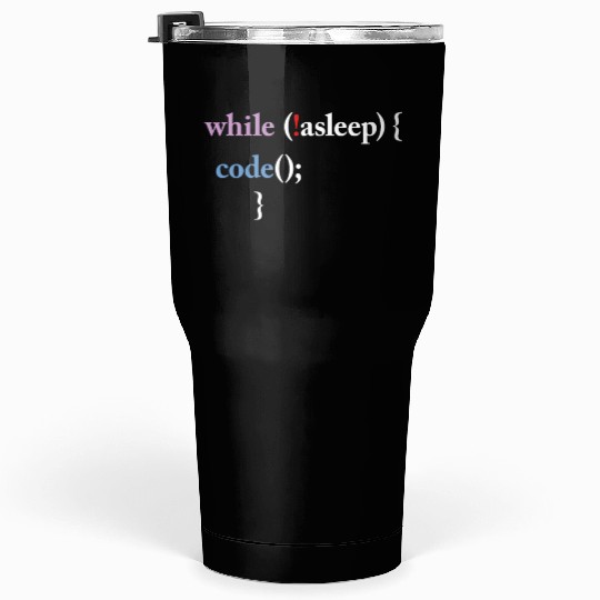 Programming Code Computer Science Funny Programmer Tumblers 30 Oz
