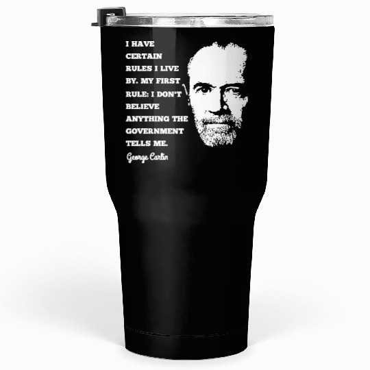 George Carlin Comedy Legend Tumblers 30 Oz