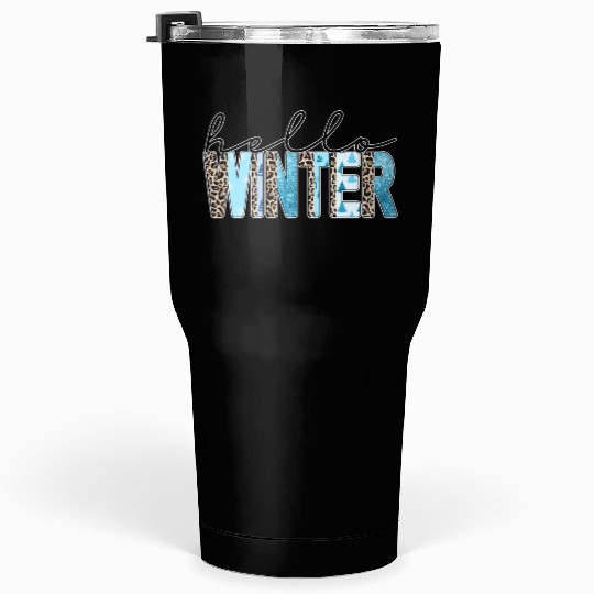 Hello Winter Tumblers 30 Oz