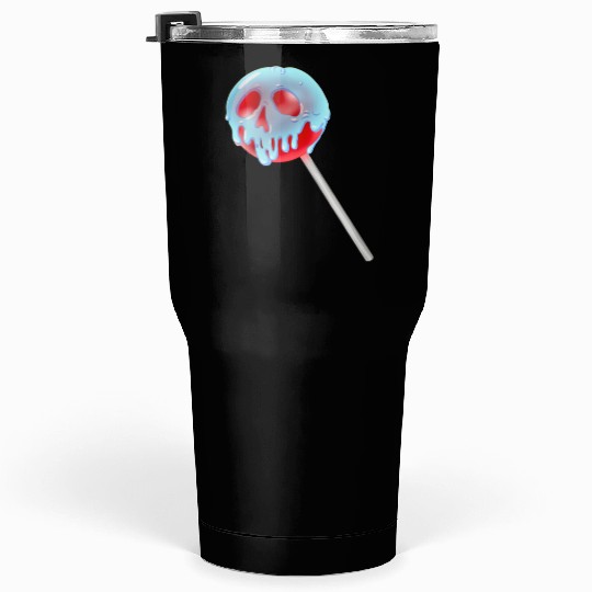 Poison Apple Halloween Candy Lollipop Tumblers 30 Oz