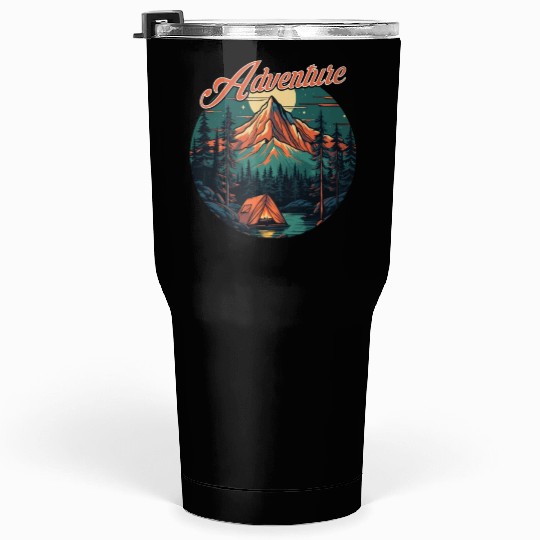 Forest nature trekking adventure Tumblers 30 Oz