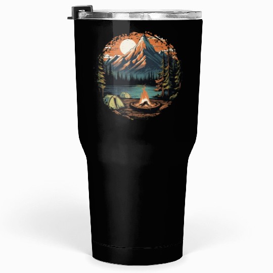 Forest nature trekking adventure Tumblers 30 Oz