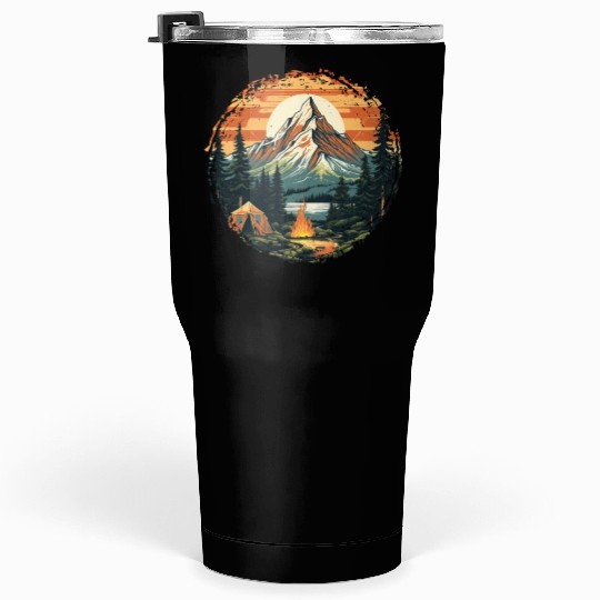 Forest nature trekking adventure Tumblers 30 Oz