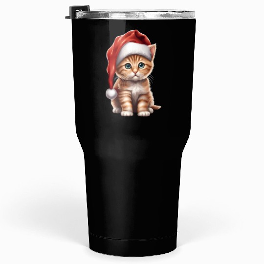 Meowy Christmas ! Tumblers 30 Oz