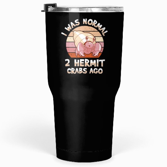 Sea Creature Seafood Shells Hermit Crab Lover Tumblers 30 Oz