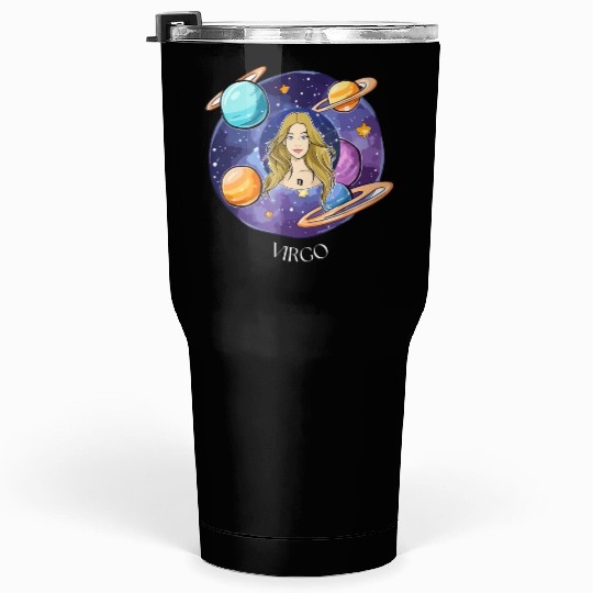 Virgo zodiac sign Tumblers 30 Oz