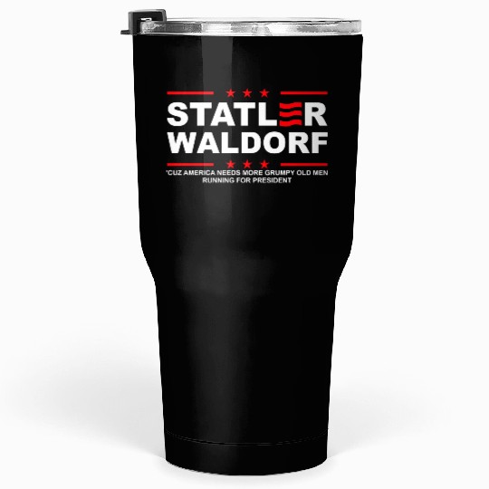 Statler and Waldorf Tumblers 30 Oz