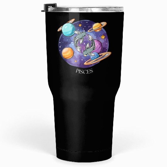 Pisces zodiac sign Tumblers 30 Oz