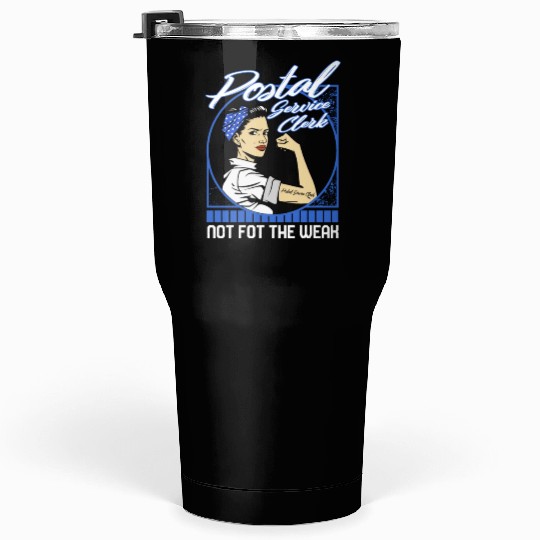 Postal Clerk Tumblers 30 Oz, Postal Service Clerk Not For