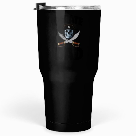 Pirate Dad Tumblers 30 Oz