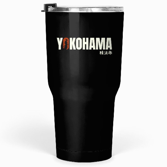 Yokohama Typography Tumblers 30 Oz - Urban Statement