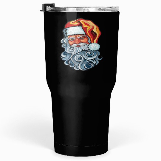 Santa Tumblers 30 Oz Classic Santa Clause