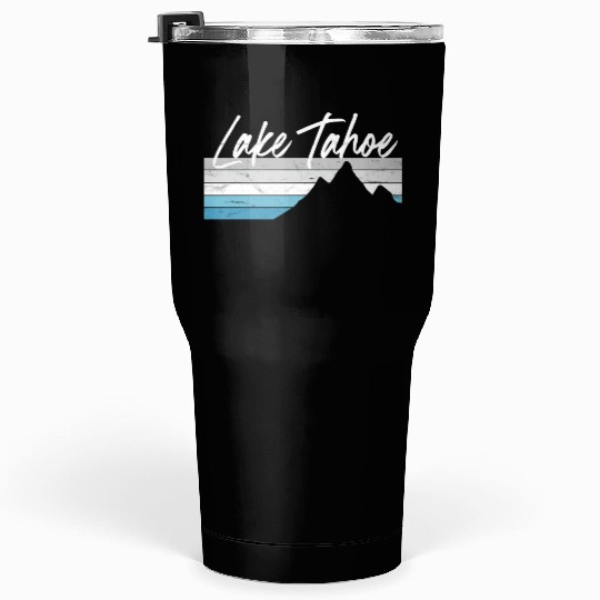 Lake Tahoe Nevada California Mountain Skiing Py Tumblers 30 Oz
