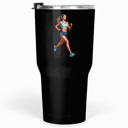workout running women Tumblers 30 Oz