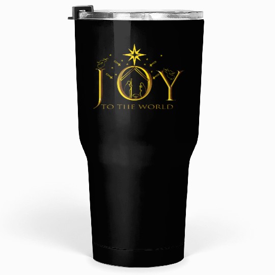 Joy to the world Tumblers 30 Oz
